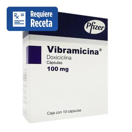 Vibramicina Doxiciclina 100mg Precio