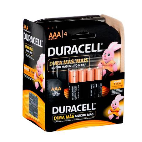 Duracell - Pilas AAA paquete de 12 : : Electrónica