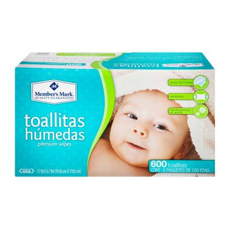 Toallitas Húmedas Member's Mark 600 pzas a precio de socio | Sam's Club en  línea