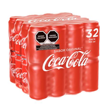 Refresco Coca Cola 32 pzas de 355 ml | Sam's Club