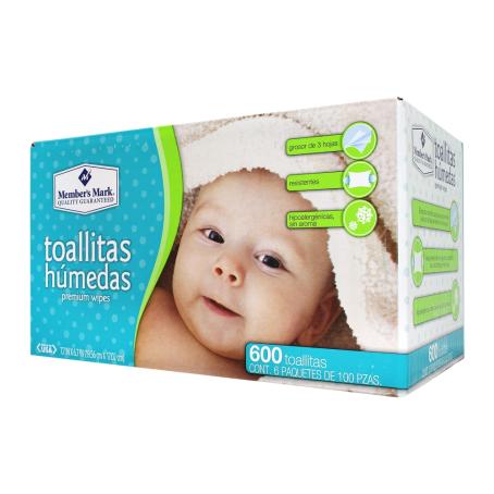 Toallitas Humedas Member's Mark Hipoalergénicas | Sam's Club