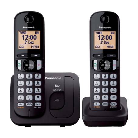 Paquete de 2 Teléfonos Inalámbricos Panasonic con Pantalla LCD a precio de  socio
