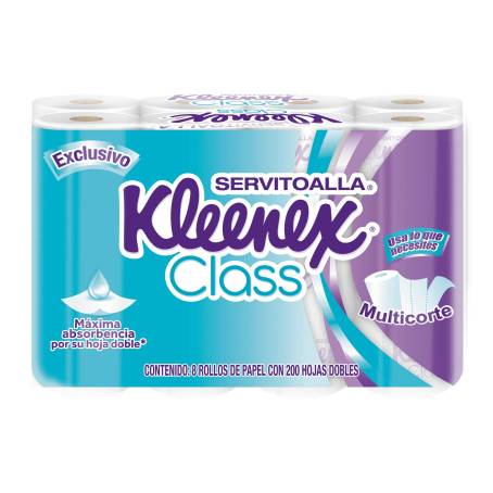 Servitoallas Kleenex Multicorte Con 8 Rollos A Precio De Socio Sam S Club En Linea
