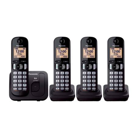 Paquete de 4 Teléfonos Inalámbricos Panasonic con Pantalla LCD a precio de  socio