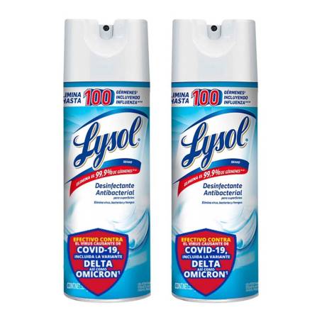 Desinfectante en Aerosol Lysol Campestre y Frescura | Sam's Club