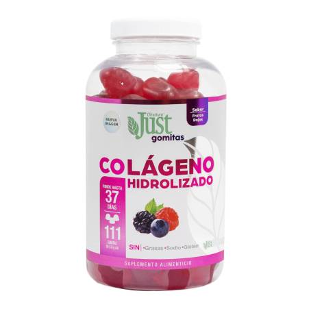Gomitas de Colágeno Hidrolizado Just Collagen Sabor Frutos Rojos 732 g