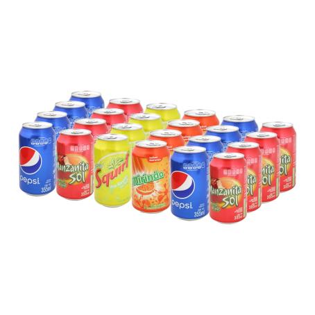 Mix de refresco Pepsi 24 pzas de 355 ml a precio de socio | Sam's Club en  línea