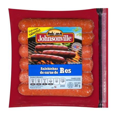 Salchicha de Res Johnsonville 2 pzas de 397 g a precio de socio | Sam's  Club en línea