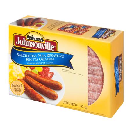 Salchicha para Desayuno Johnsonville Receta Original  kg | Sam's Club