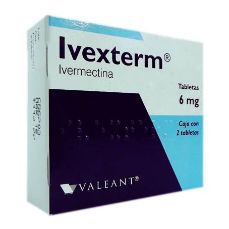 ivexterm 6 mg c/4 tabletas