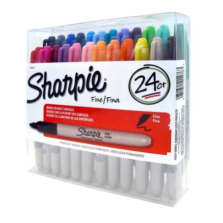 Marcador Permanente Sharpie Colores Surtidos 24 pzas a precio de socio