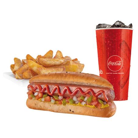 Hot Dog de Res Pack Sam's Café con Papas y Refresco a precio de socio | Sam's  Club en línea