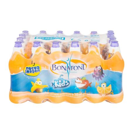 Agua Saborizada Bonafont Kids 24 pzas de 300 ml a precio de socio | Sam's  Club en línea