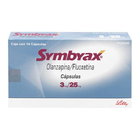 SYMBYAX 3/25 MG CAPS Symbyax 3 mg/25 mg con 14 Cápsulas | Sam's Club