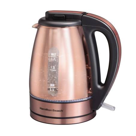 Tetera de Vidrio Hamilton Beach Cobre 1.7 l a precio de socio | Sam's Club  en línea