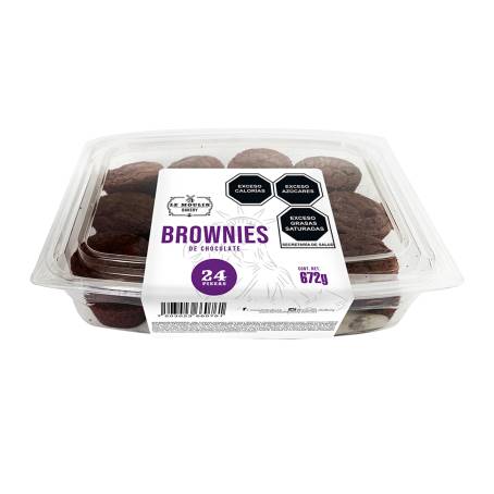Brownies Le Moulin Bakery 24 pzas a precio de socio | Sam's Club en línea