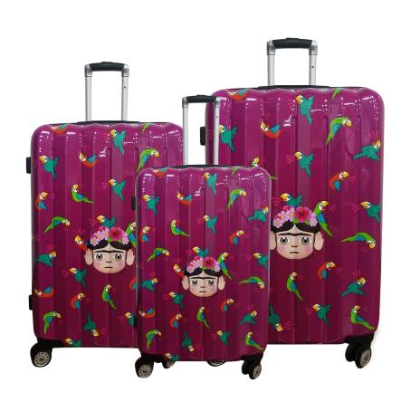 Juego de Maletas J World NY Frida Kahlo 3 pzas a precio de socio | Sam's  Club en línea