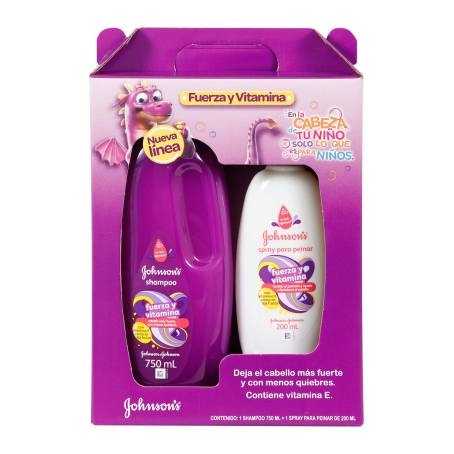 Shampoo y Spray para el Cabello Johnson's Shampoo 750 ml+ Spray 200 ml | Sam's  Club