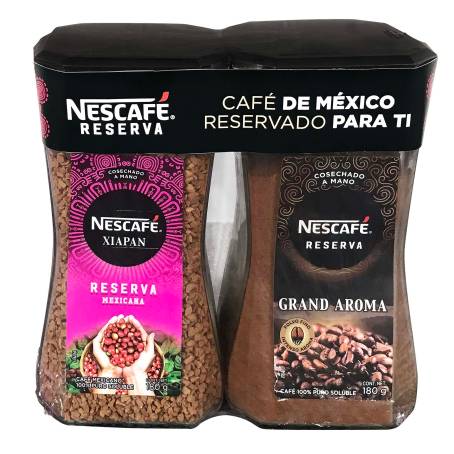 Café Soluble Nescafé 2 pzas de 180 g a precio de socio | Sam's Club en línea