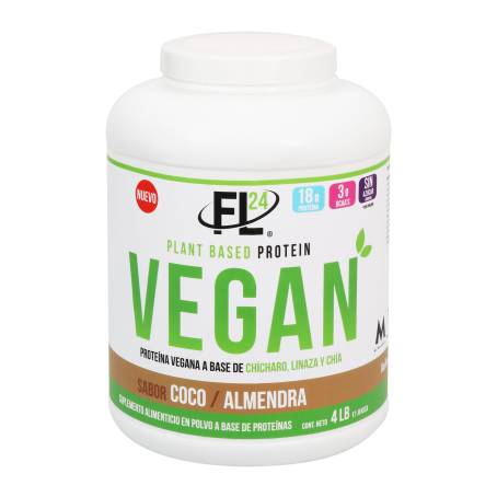 Proteína Vegana FL24 en Polvo Sabor Coco Almendra  kg a precio de socio  | Sam's Club en línea