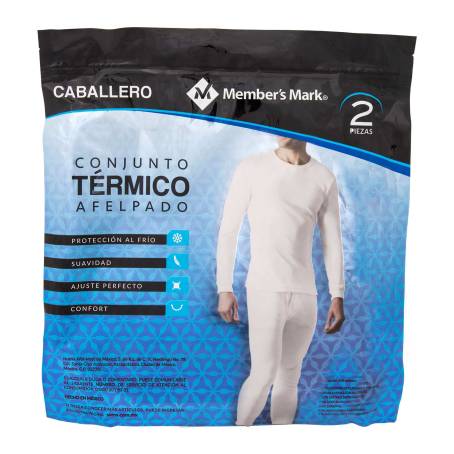 Conjunto Térmico Member's Mark Color Blanco para Caballero Talla Mediana a  precio de socio | Sam's Club en línea