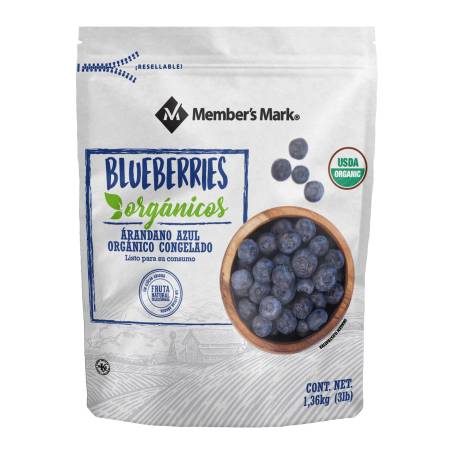 Blueberries Member's Mark Orgánicos  Kg a precio de socio | Sam's Club  en línea