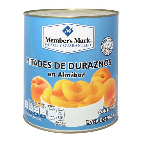 Duraznos en Almídar Member's Mark en Mitades 3 kg a precio de socio | Sam's  Club en línea
