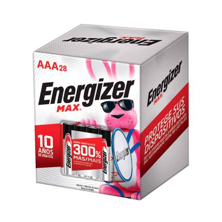 Energizer Pilas AAA MAX (paquete de 12), pilas alcalinas triple A