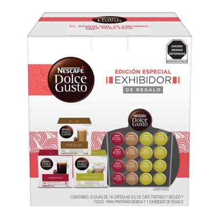 Cápsulas de Café Dolce Gusto 48 pzas + 1 Exhibidor a precio de socio | Sam's  Club en línea