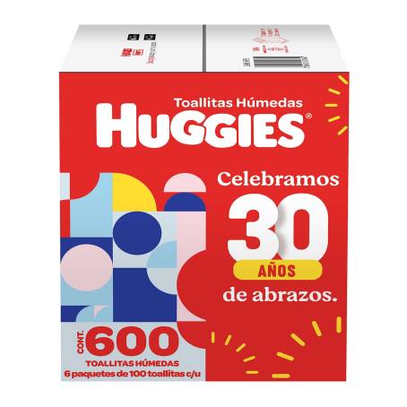 Toallitas Húmedas Huggies 6 Paquetes con 100 pzas c/u a precio de socio | Sam's  Club en línea
