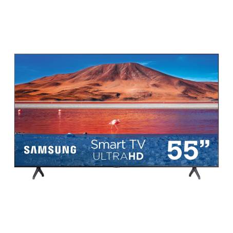 Pantalla Samsung 55 Pulgadas Smart TV UHD 4K TU7000 Series a precio de  socio