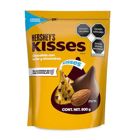 Chocolate Hershey's Kisses con Almendras 800 g