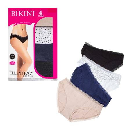 Pantaleta para Dama Ellen Tracy Talla Mediana con 4 pzas a precio de socio  | Sam's Club en línea