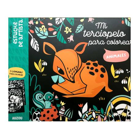 Libro Mi Terciopelo para Colorear VR Editoras Animales a precio de socio