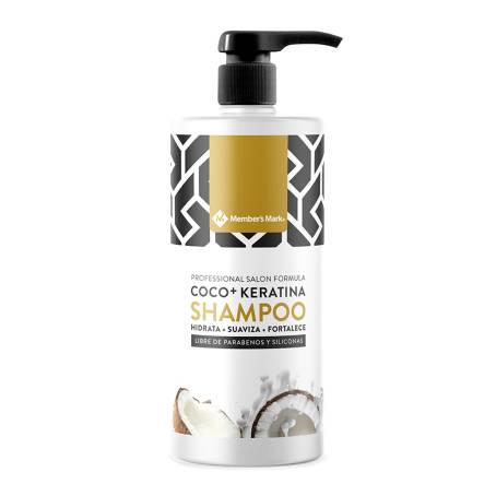 Shampoo Member's Mark Coco + Keratina 946 ml a precio de socio | Sam's Club  en línea