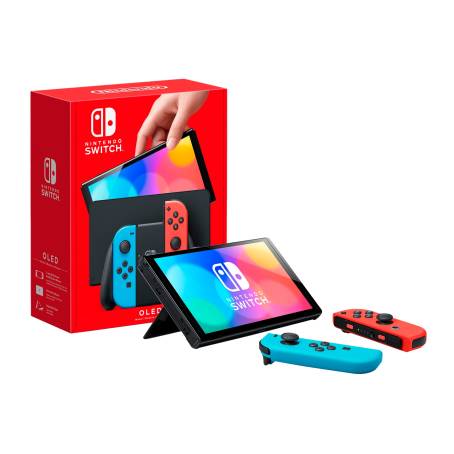 Consola Nintendo Modelo OLED Neón Rojo y Azul a precio de socio | Sam's Club  en línea