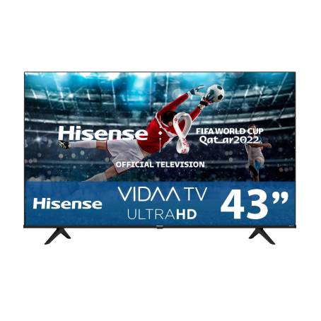 Pantalla Hisense 43 Pulgadas UHD 4 K Vidaa TV A7GV a precio de socio
