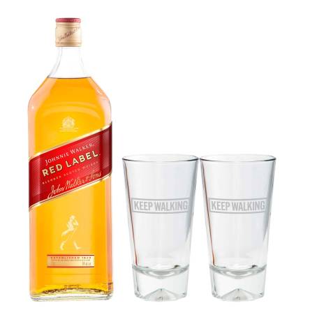 Whisky Johnnie Walker  ml + 2 Vasos a precio de socio | Sam's Club en  línea