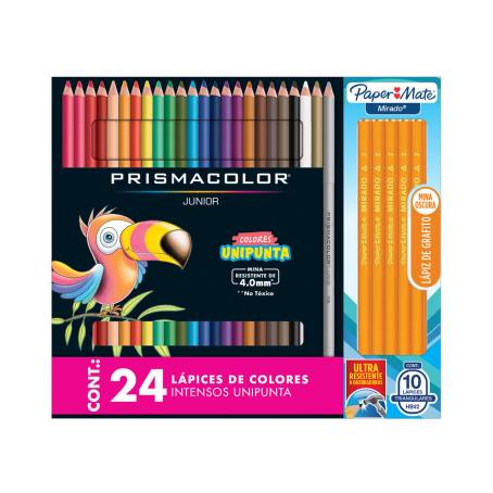 Set Lápices de Colores Prismacolor 24 pzas + Lápices de Grafito