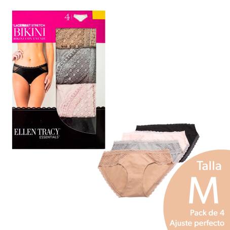 Bikini para Dama Ellen Tracy Talla M Surtido 4 pzas a precio de socio | Sam's  Club en línea