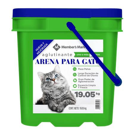 Arena para Gato Member's Mark 19 Kg a precio de socio