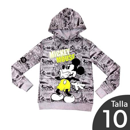  Disney Mickey Mouse - Sudadera con capucha clásica con