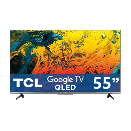 Pantalla TCL 55 Pulgadas QLED Google TV 55R646 a precio de socio