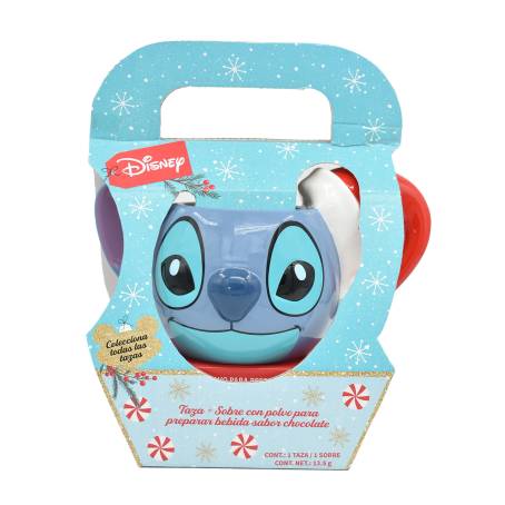 Taza de Cerámica 3D Disney Stitch Navidad con Cocoa a precio de socio