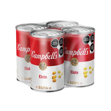 Crema de Elote Campbell's 4 pzas de 750g a precio de socio | Sam's Club en  línea